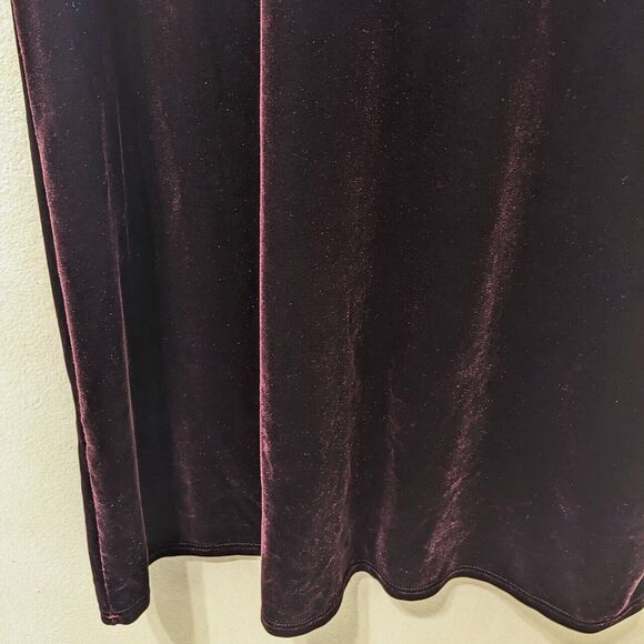 Vintage Jaqueline Ferrar Velvet Dress Womens 10 90s Grunge Goth Whimsigoth - Picture 6 of 8